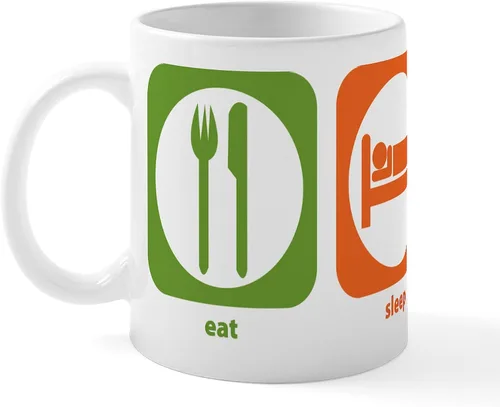 Vista 15 de CafePress Coffee Then Payroll Mugs - Taza de café de cerámica (11 oz)