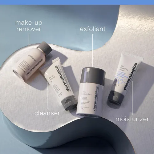 Vista 3 de Kit de Piel Saludable Dermalogica Discover - Incluye: Prelimpieza, Lavado Facial, Exfoliante Facial y Hidratante - Lavar las Impurezas para Revelar