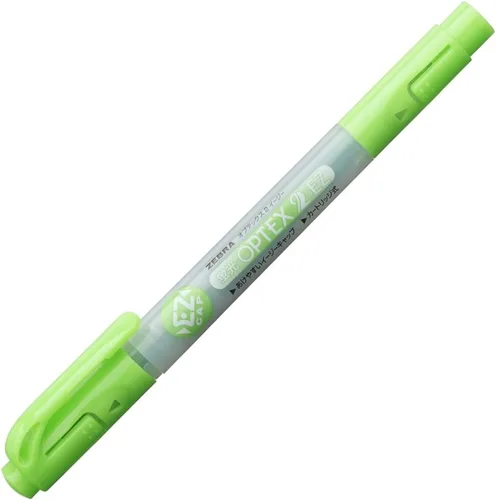 Vista 7 de Zebra Optex 2 B-WKT11-BL - Resaltador, EZ, azul, 10 piezas