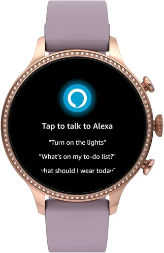 Vista 6 de Fossil - Reloj inteligente con pantalla táctil Gen 6 con altavoz para mujer medición de frecuencia cardíaca oxígeno en sangre GPS pagos sin contacto