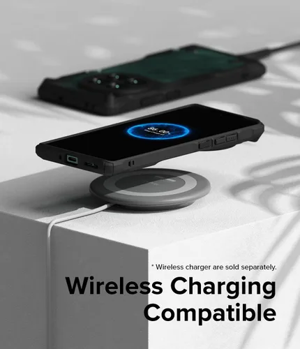 Vista 9 de Ringke Fusion-X [Recortes precisos para lentes de cámara] Compatible con OnePlus 12, parachoques aumentado, parte trasera dura, resistente, funda