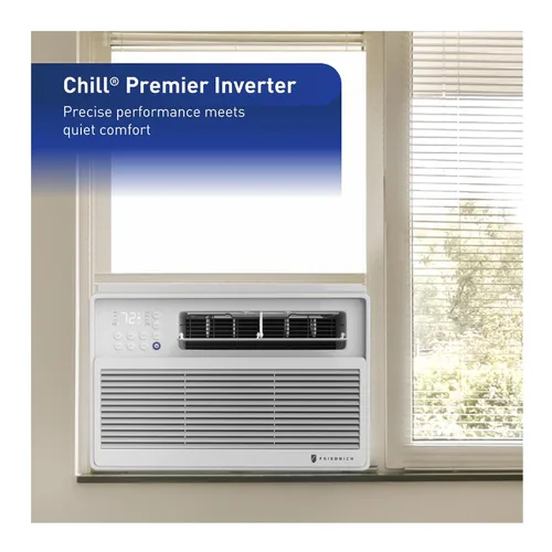 Vista 5 de Friedrich Chill Premier Inverter 12,000 BTU 115v Unidad de ventana de refrigeración