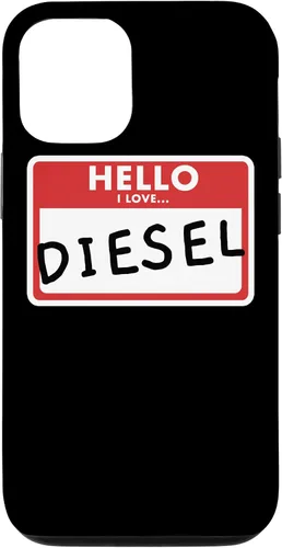 Vista 11 de iPhone 12 mini Hello I Love Diesel Diesel Diesel Roll Carbón Power 4X4 Camiones caso