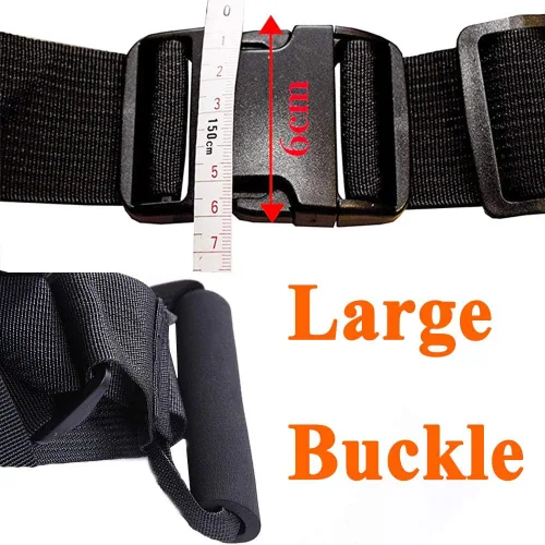 Vista 6 de Jolik Arnés de motocicleta infantil ajustable con dos asas, material transpirable en negro