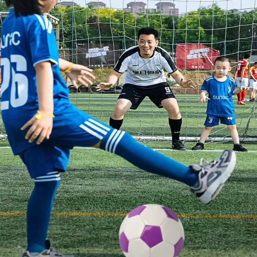 Vista 9 de Balón de fútbol AYANICA tamaño 3, 4, 5 para práctica y entrenamiento, regalo para niños, niñas y jóvenes, viene con bomba y aguja