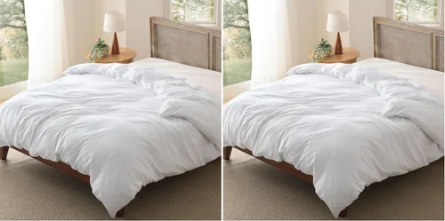 Vista 18 de Bedsure Funda de edredón prelavada solamente, sensación de algodón, blanco 00 - Blanco (solo funda de edredón)