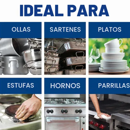 Vista 6 de Dawn Professional Power Disolver Spray, spray desengrasante a granel para ollas, sartenes, platos, estufas, hornos y parrillas en cocinas