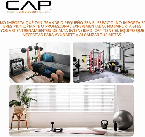 Vista 7 de Estante Cap Barbell para mancuernas, de dos niveles