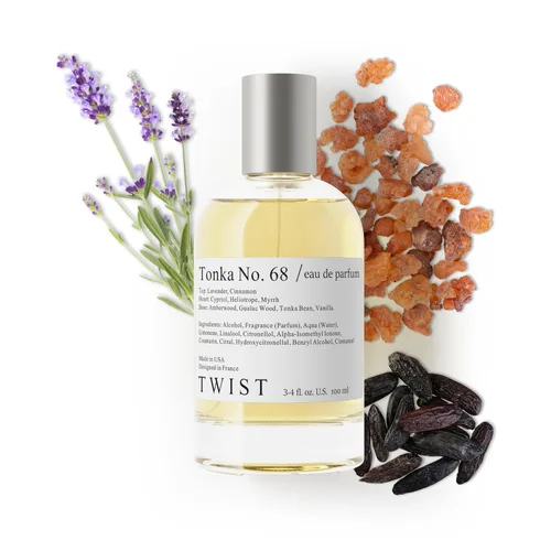 Vista 46 de Twist - Addicted No. 3 - Eau De Parfum inspirado en Y. Black Opium, Perfume de larga duración para mujer, Ámbar y Vainilla, Vegano, Ingredientes