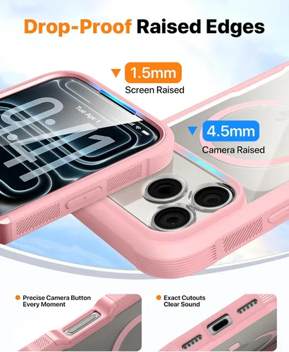 Vista 122 de DIACLARA - Funda transparente compatible con iPhone XR 6.1 pulgadas 2018