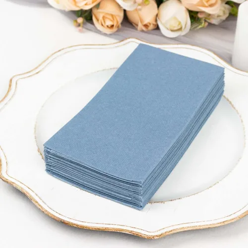Vista 33 de Efavormart - Paquete de 20 servilletas de papel Airlaid de papel suave con tacto de lino rosa rubor de oro rosa, altamente absorbentes Rosa (Blush)