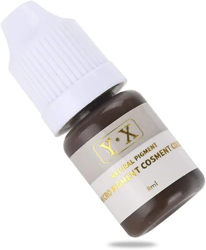 Vista 9 de Semme Tinta de tatuaje, botella de 0.3 fl oz, tinta de tatuaje semipermanente profesional, tinta de pigmento microblading, maquillaje