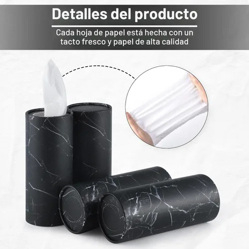 Vista 3 de SINGARO Portapañuelos para Coche, Paquete de 4 Portavasos para Pañuelos Faciales con Bolsa de Pañuelos de Viaje, Caja de Pañuelos para Coche