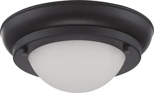 Vista 5 de Nuvo 62/514 Montaje empotrado de una luz, 9.63 pulgadas, Pwt, Nckl, B/S, Slvr