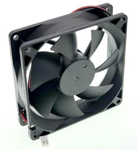Vista 2 de Nuevo ventilador de refrigeración para TONON TD9025XS, DC 12V 0.08A 9025 9CM Tamaño: 3.543x3.543x0.984 in Ventilador de enfriamiento silencioso de 2