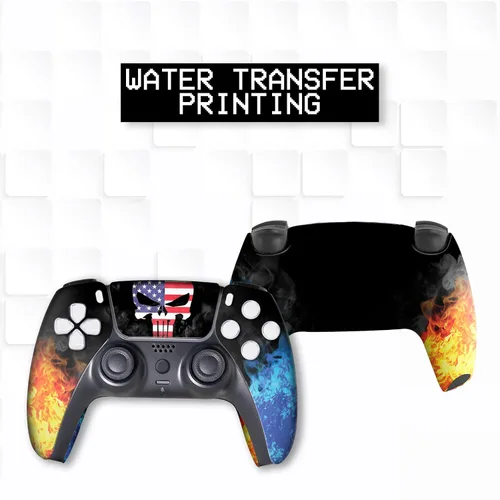 Vista 4 de American Warriior Custom PS-5 Controller Wireless compatible with Play-Station 5 Console by BCB Controllers Proudly Customized in USA with
