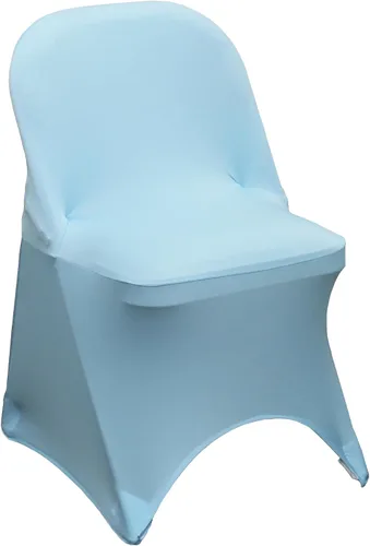 Vista 22 de YOUR CHAIR COVERS - Funda para silla plegable de elastano elástica, color negro