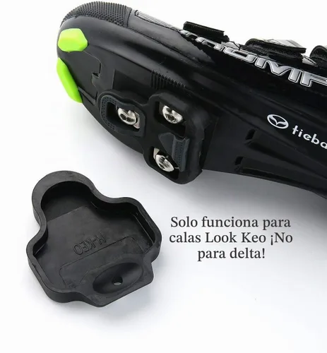 Vista 2 de Thinvik Look Keo - Cubierta para tacos para zapatos de bicicleta, protector para sistemas de pedales Look KEO