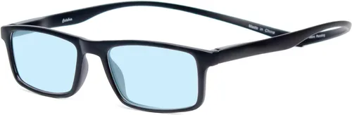 Vista 7 de Magz Gramercy - Gafas de lectura con filtro de luz azul, para hombres y mujeres, para lectura de computadora, para colgar en el cuello, con conexión