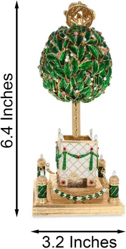 Vista 3 de BestPysanky Huevo de Pascua imperial real de Bay Tree 1911