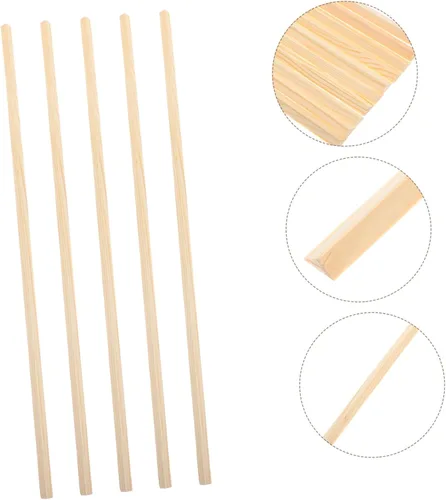Vista 4 de Tira de madera triangular para decoración de ventana, 10 unidades, ajuste de madera, tira de madera para modelado de ventanas, moldura de palo