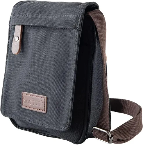 Vista 69 de Sechunk Vintage Canvas Messenger Cross body bag Shoulder bag