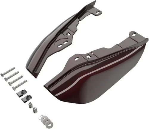 Vista 94 de Advanblack Deflectores de aire Road Glide de marco medio 2024 compatibles con Harley Touring Street Glide, Road King, Electra Glide, 2009-2025