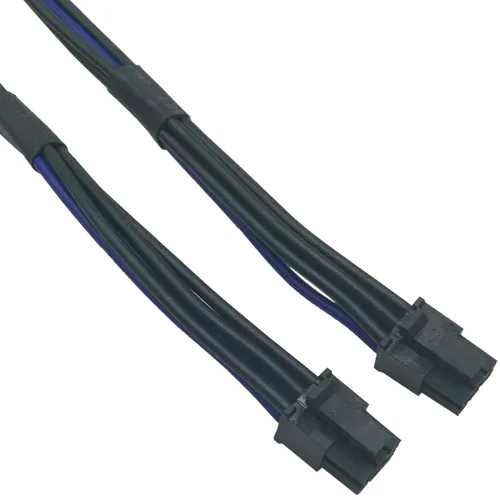 Vista 3 de COMeap Dual Mini 6 Pin a 8 Pin PCI Express Tarjeta de Video Cable Adaptador de Corriente para Mac Pro Tower/Power Mac G5 15 pulgadas (15.0 in)