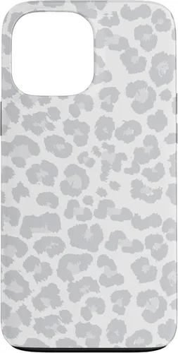 Vista 24 de Blanco Gris Guepardo Estampado De Leopardo Animal Skin Lindo Moda Caso Para iPhone 17