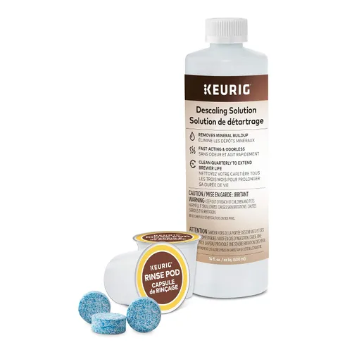 Vista 3 de Keurig K-Duo Brewer Kit de mantenimiento + solución de descalcificación y cápsulas de enjuague
