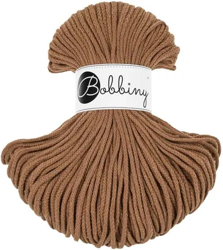 Vista 34 de Bobbiny - Cordón trenzado de macramé junior de 3 mm, 108 yardas/330 pies (rojo vino)