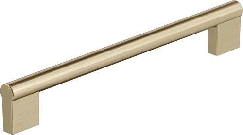 Vista 26 de Amerock Versa 3-3/4 pulgadas (96 mm) de centro a centro Bronce champán Manija de gabinete - paquete de 10 unidades Champagne bronce