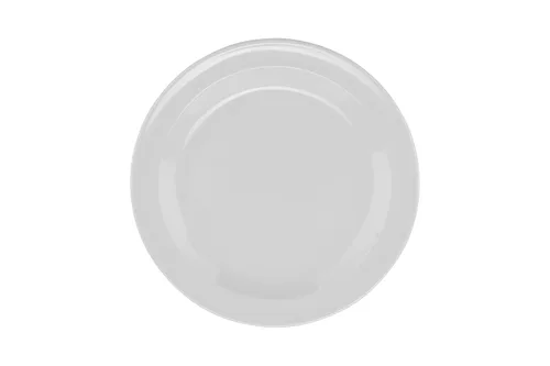 Vista 3 de G.E.T. DP-506-W-EC - Platos redondos de melamina para aperitivos, 6.5 pulgadas, color blanco (juego de 4)