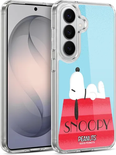 Vista 294 de Head Case Designs Snoopy Deco Dreams - Funda de gel con licencia oficial de Peanuts Blue Pattern [protección de grado militar] compatible con Google