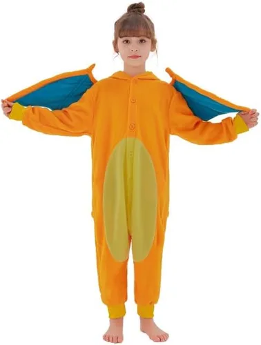 Vista 5 de Pijama de anime de dibujos animados para niños, adultos, disfraz de Halloween