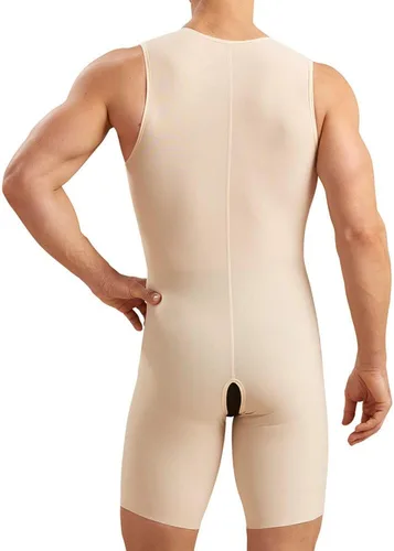 Vista 2 de MARENA MB2 Stage 2 Body sin mangas para hombre - Prenda de compresión poscirugía