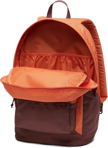 Vista 3 de Columbia Mochila unisex en zigzag de 22 litros, naranja desiertopasas claras, talla única