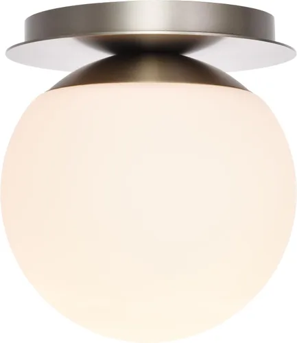 Vista 13 de Apliques de pared cromados, aplique de globo moderno de 1 luz, lámpara de pared para dormitorio, baño, sala de estar y pasillo, iluminación