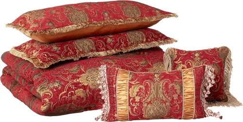 Vista 9 de Sherry Kline Funda de almohada de arte chino negro estándar (juego de 2)