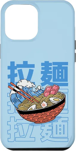 Vista 26 de The Great Ramen Off Kanagawa - Carcasa para iPhone 16, diseño tradicional japonés