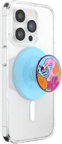 Vista 15 de PopSockets - Agarre para teléfono con soporte expandible, agarre adhesivo, suspiro azul