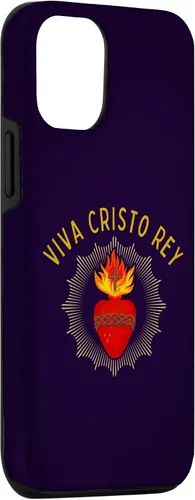 Vista 3 de Funda para iPhone 15 Roman Catholic Sacred Heart Cristeros