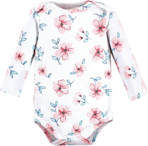 Vista 4 de Hudson Baby - Mamelucos unisex de algodón de manga larga, para bebé