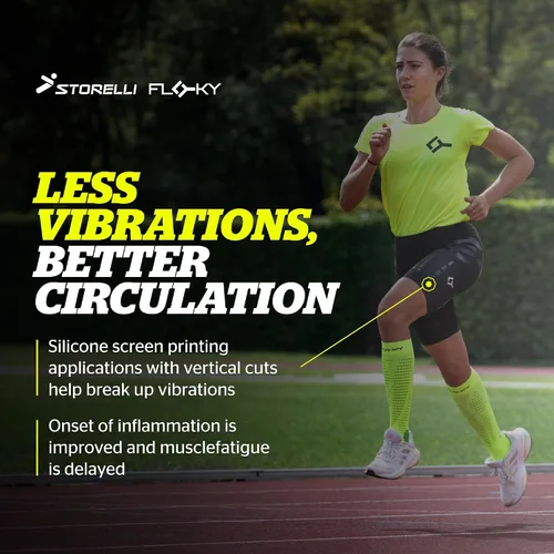 Vista 4 de Storelli Activator Shorts by Floky, Biomechanical Sliders for Athletes, Protect Against Injuries, Speed up Recovery