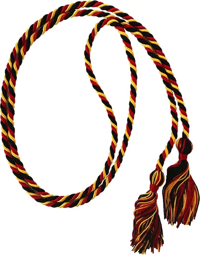 Vista 148 de Cordón de honor de graduación para graduaciones universitarias, escuela secundaria y más duradero y brillante (oro antiguo) - Paquete de 10