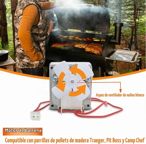 Vista 2 de Piezas de repuesto del motor de barrena de 2,0 RPM para el chef