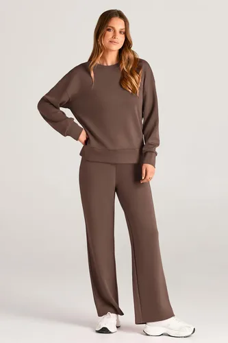 Vista 7 de PRETTYGARDEN Conjunto de 2 piezas para mujer, camiseta de manga larga y pantalones largos para otoño, conjunto de chándal