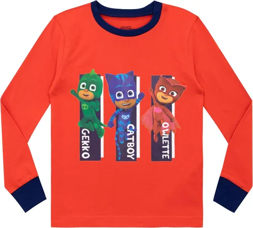 Vista 7 de PJ Masks Catboy Gekko - Pijama de búho para niño (2 unidades)