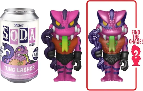 Vista 3 de Figura de soda de Horde Motu Masters of The Universe in Tin Can Beast Man Figura + Trap Jaw Pop! Head + Tung Lashor & Stinkor Cartoon Retro Snout
