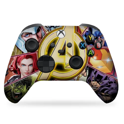 Vista 35 de DreamController Americcan Warrior Skull Custom X-box Controller Wireless compatible with X-box One/Series X/S Proudly Customized in USA with
